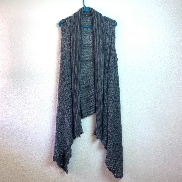 Questions by Say What Gray Women's Cardigan OS. P - Picture 7 of 9